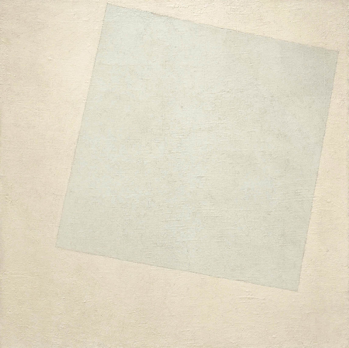 White on White, 1918, by Kazimir Malevich