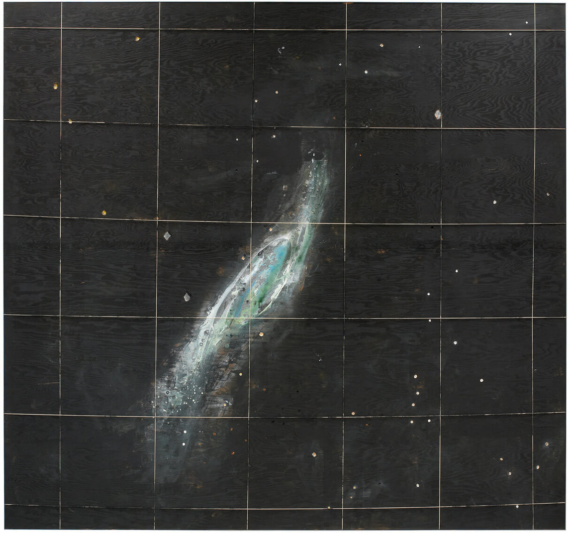 Galaxy NGC-253 (Galaxie NGC-253), 1973, par Paterson Ewen