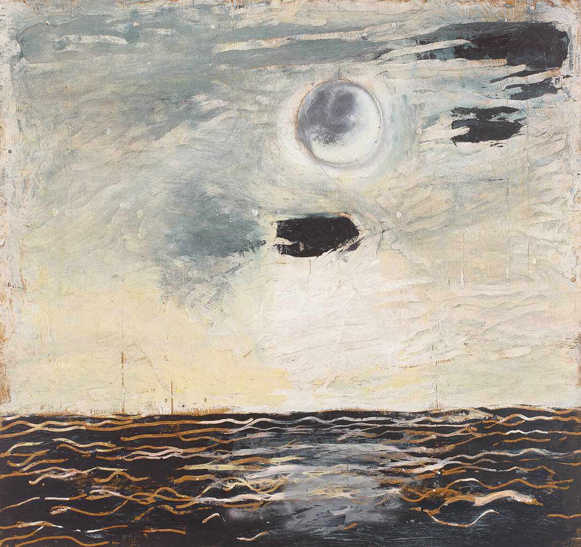 Lune au-dessus de l’eau, 1977, par Paterson Ewen