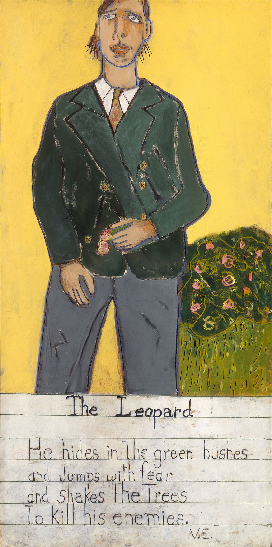Portrait de Vincent, 1974, par Paterson Ewen