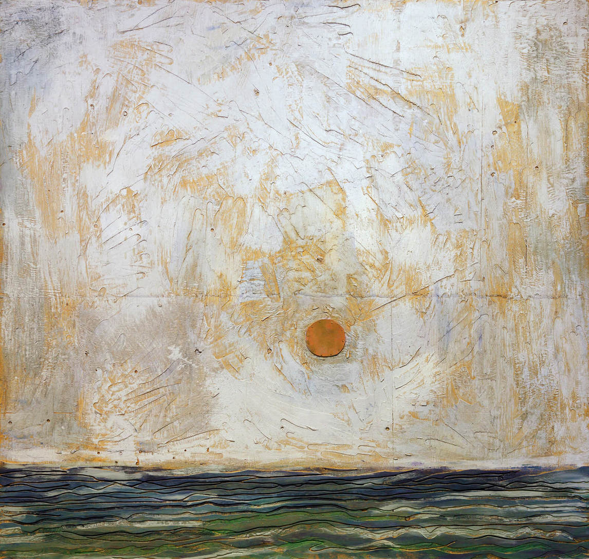 Sunset over the Mediterranean, 1980, by Paterson Ewen