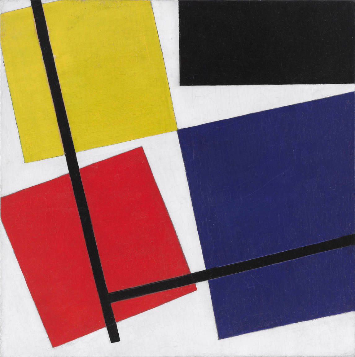 Contre-composition simultanée, 1929-1930, par Theo van Doesburg