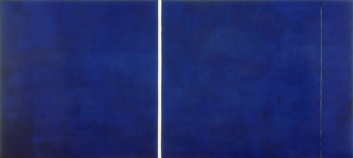 Cathedra, 1951, by Barnett Newman