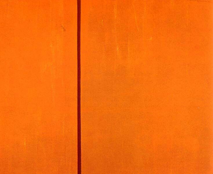 Tundra, 1950, by Barnett Newman