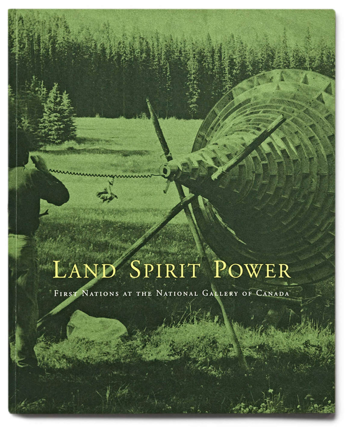 Page couverture du catalogue de l’exposition Land, Spirit, Power (Terre, esprit, pouvoir), 1992