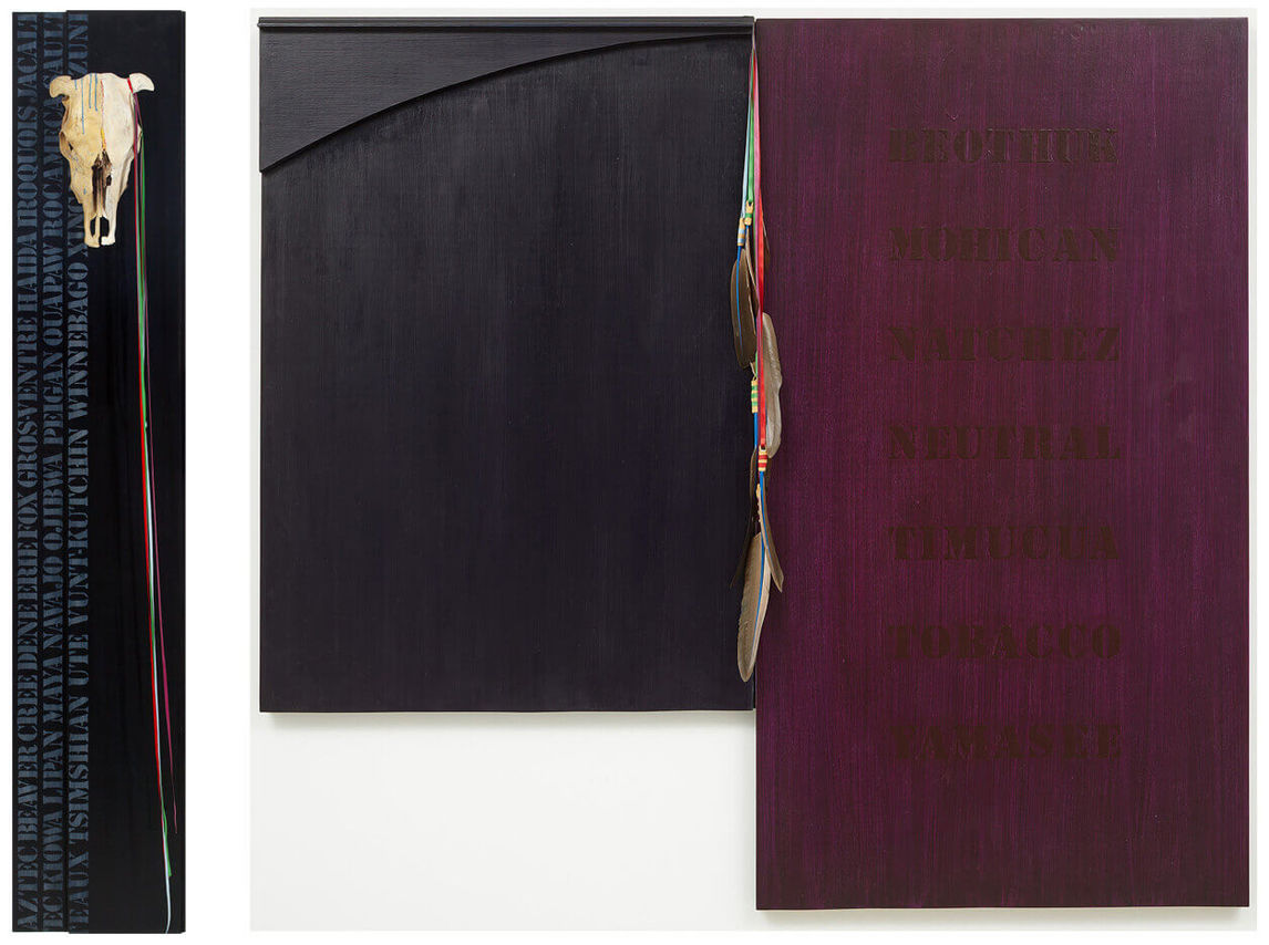 Robert Houle, New Sentinel, 1987 and In Memoriam, 1987