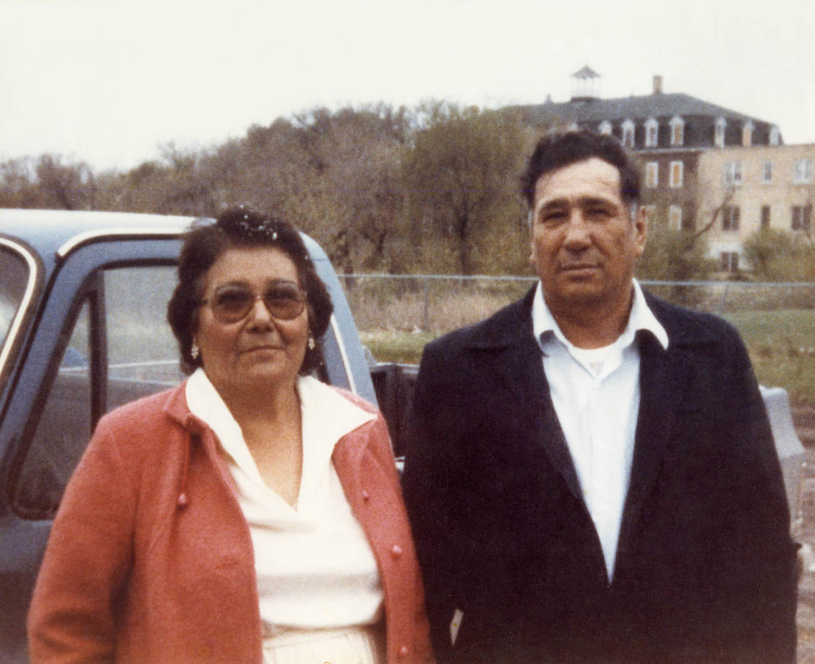 Robert Houle’s parents, 1981