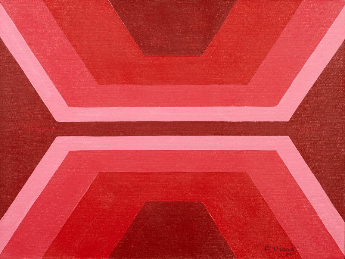 Red Is Beautiful, 1970​​​​​​​, by Robert Houle