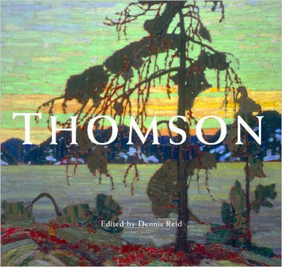 Art Canada Institute, Couverture du catalogue d’exposition Tom Thomson publié en 2002