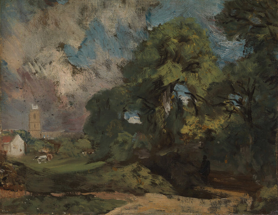 Art Canada Institute, John Constable, Stoke-by-Nayland, c. 1810–11