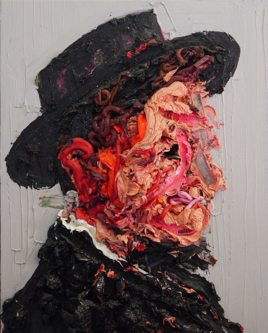 Art Canada Institute, Kim Dorland, Portrait of Tom Thomson, 2013