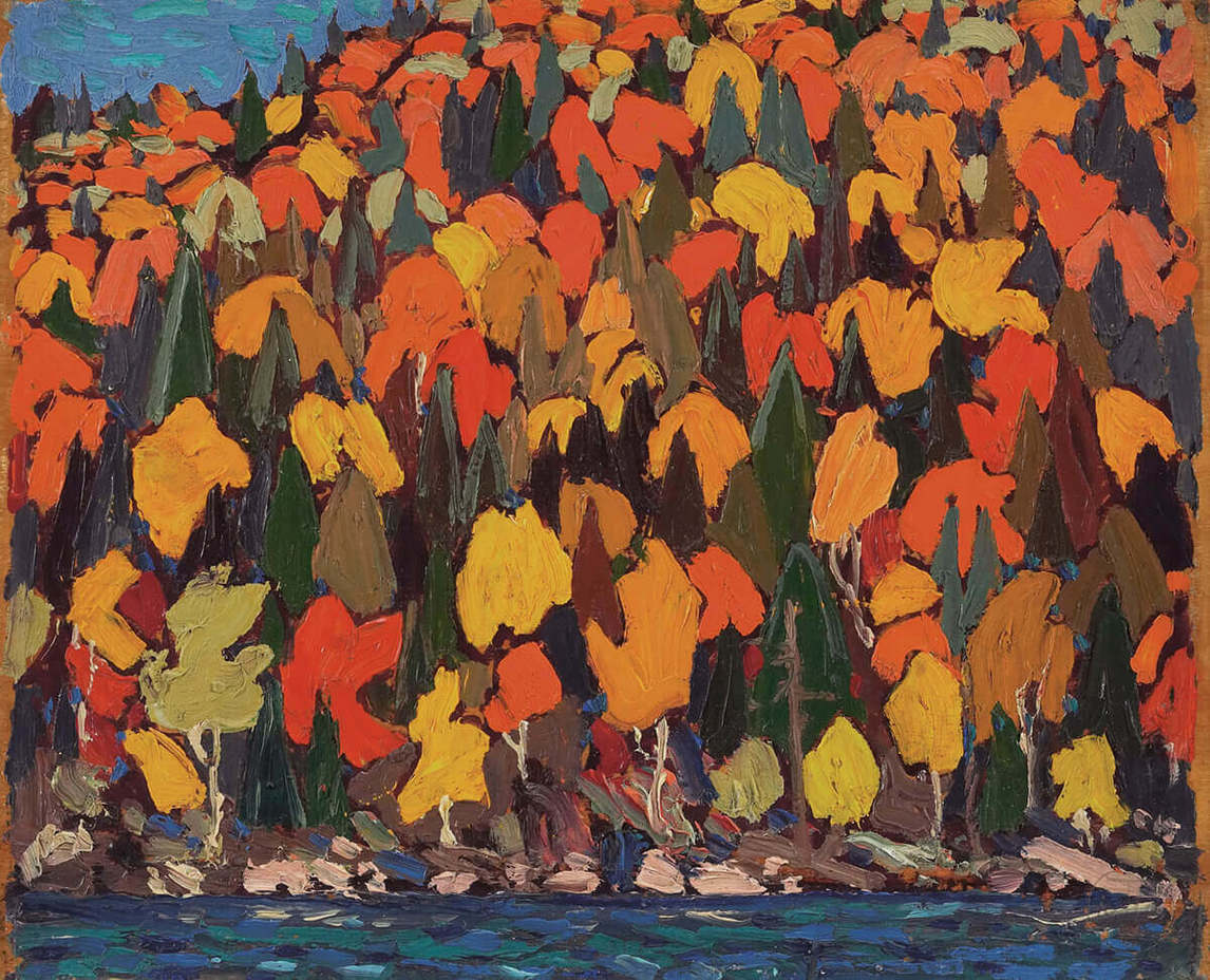 Art Canada Institute, Tom Thomson, Autumn Foliage, 1915
