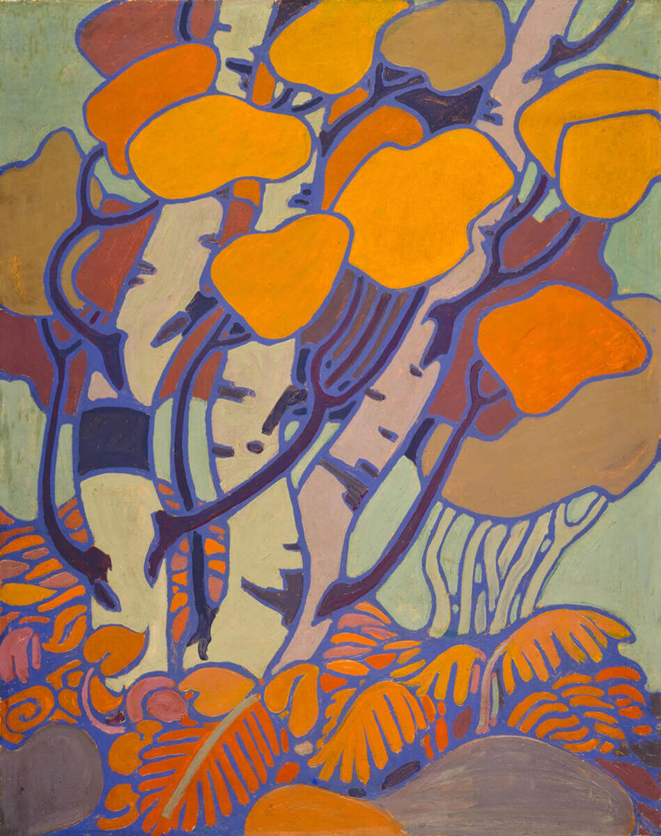 Art Canada Institute, Tom Thomson, Decorative Panel (IV), 1915–16