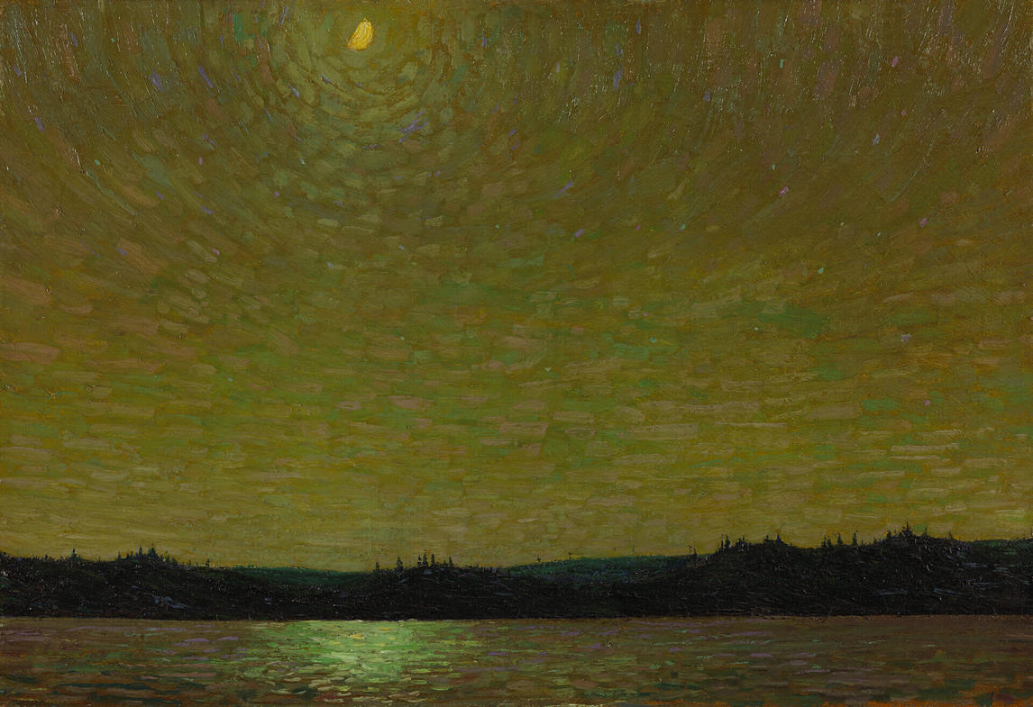 Art Canada Institute, Tom Thomson, Moonlight, 1913–14