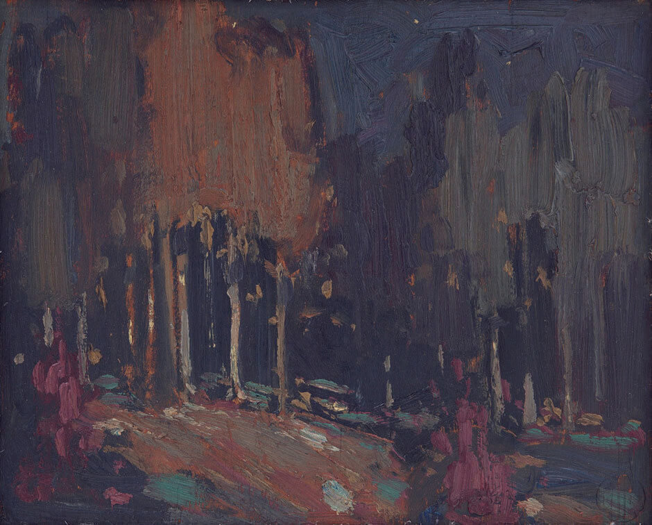 Art Canada Institute, Tom Thomson, Nocturne, 1914