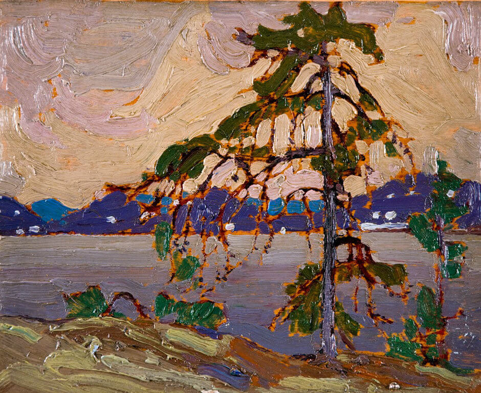 Art Canada Institute, Tom Thomson, Esquisse pour « Le pin », 1916