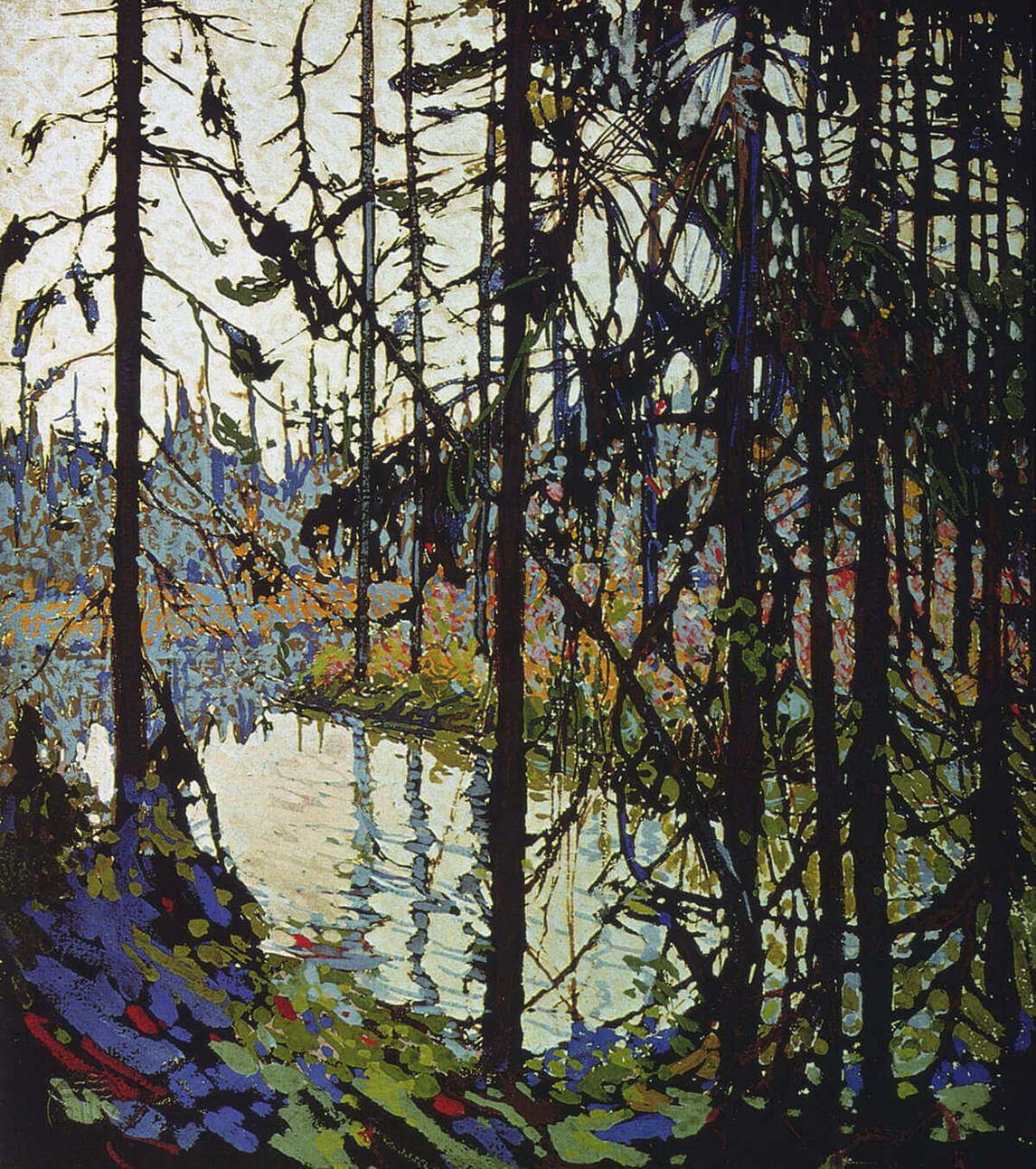 Art Canada Institute, Tom Thomson, Study for “Northern River,” 1914–15