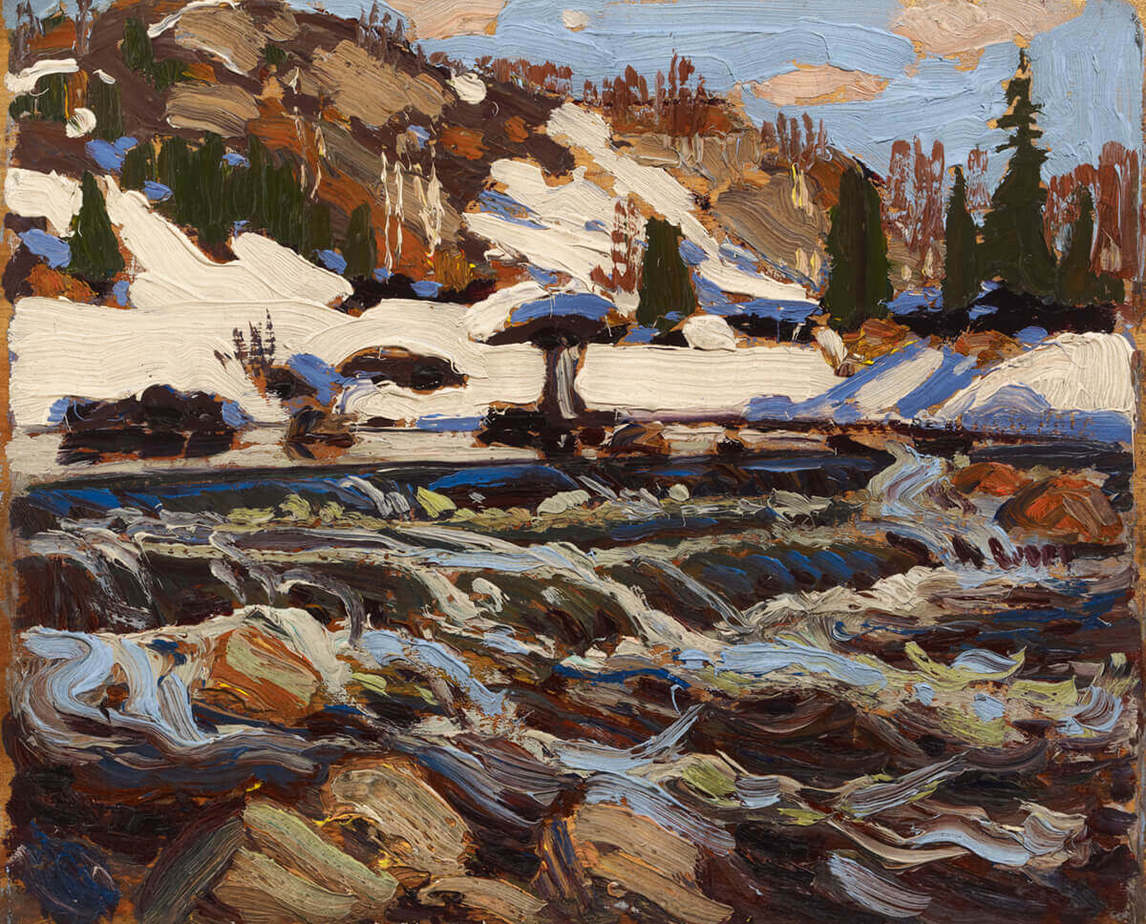 Art Canada Institute, Tom Thomson, The Rapids, 1917