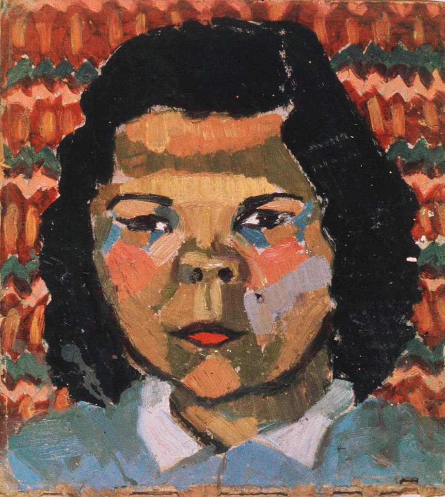 Amerindian Head I, 1941, by Françoise Sullivan.