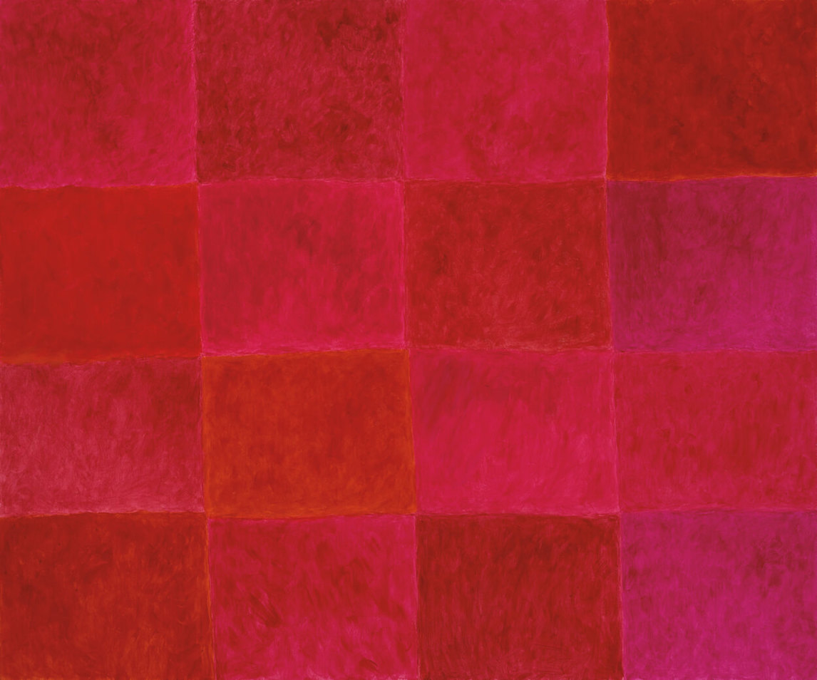 Only Red no 2 (Juste rouge no 2), 2016, par Françoise Sullivan.