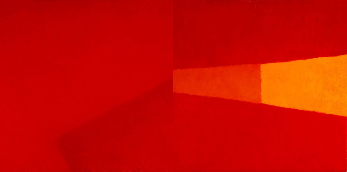 Rouges, 2009–2010, par Françoise Sullivan.