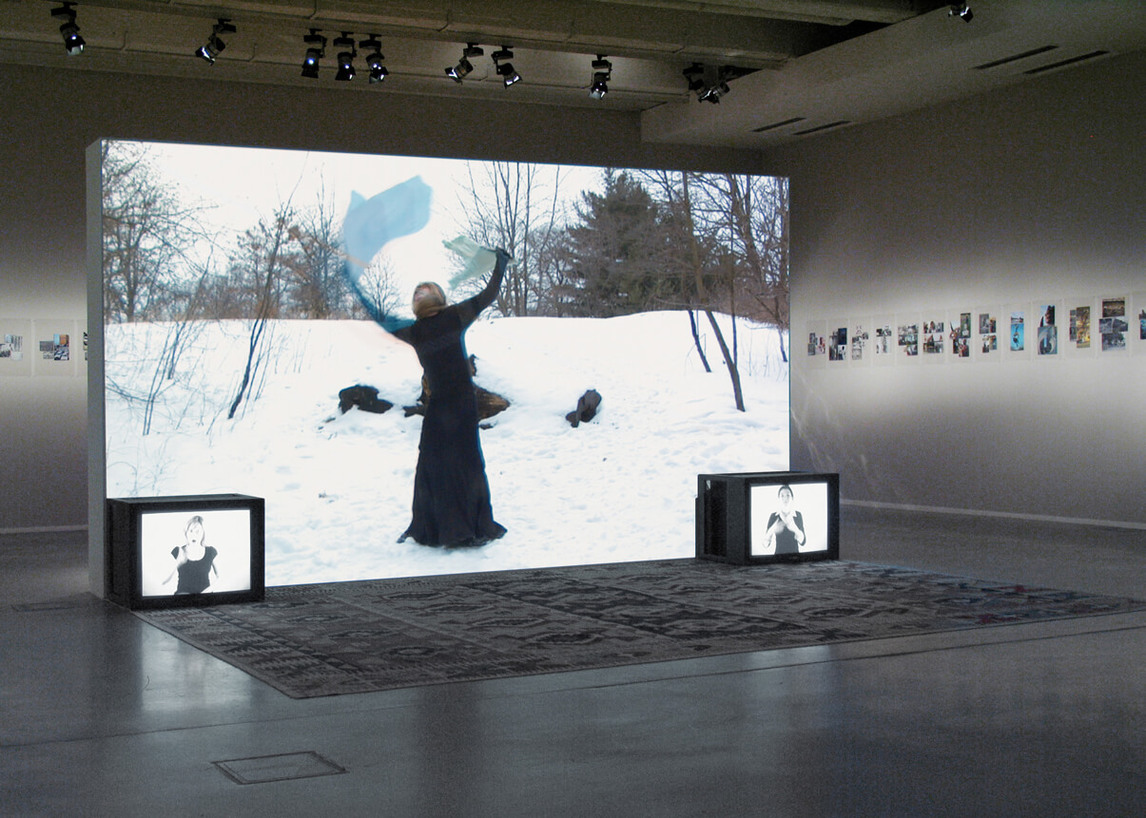 A Dance for Those of Us Whose Hearts Have Turned to Ice, Based on the Choreography of Françoise Sullivan and the Sculpture of Barbara Hepworth (with Sign-Language Supplement), 2007, by Luis Jacob.