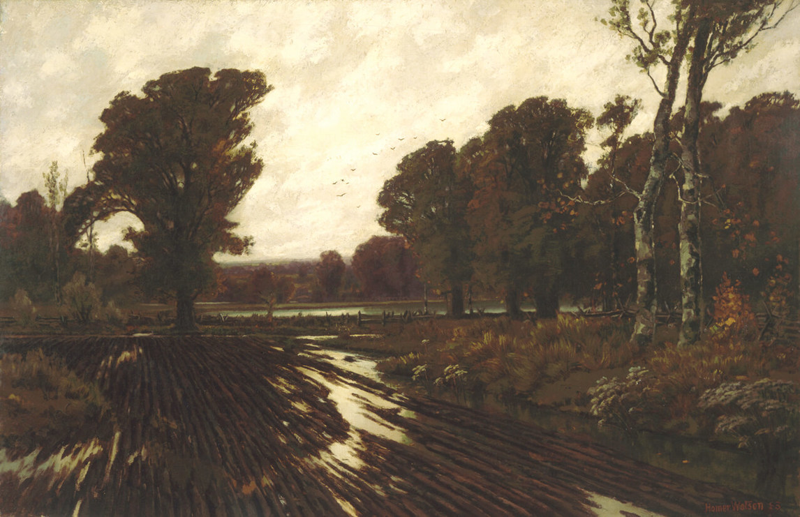 Homer Watson, After the Rain (Après la pluie), 1883
