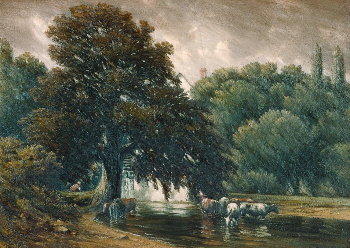 Below the Mill, 1901, by Homer Watson
