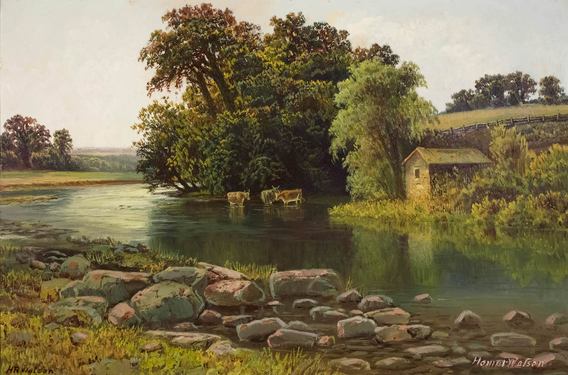 Homer Watson, Grand River Valley, c.1880