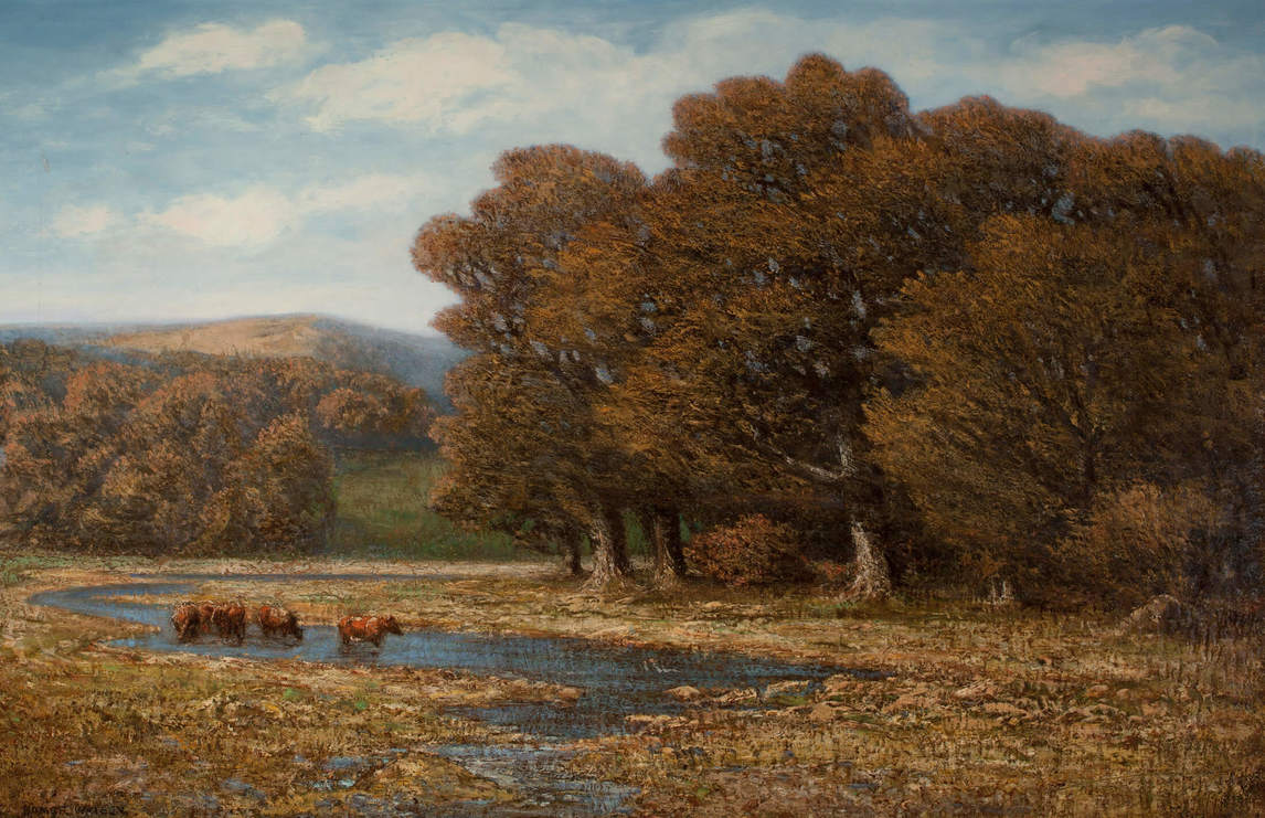 In Valley Flats near Doon, c.1910, by Homer Watson