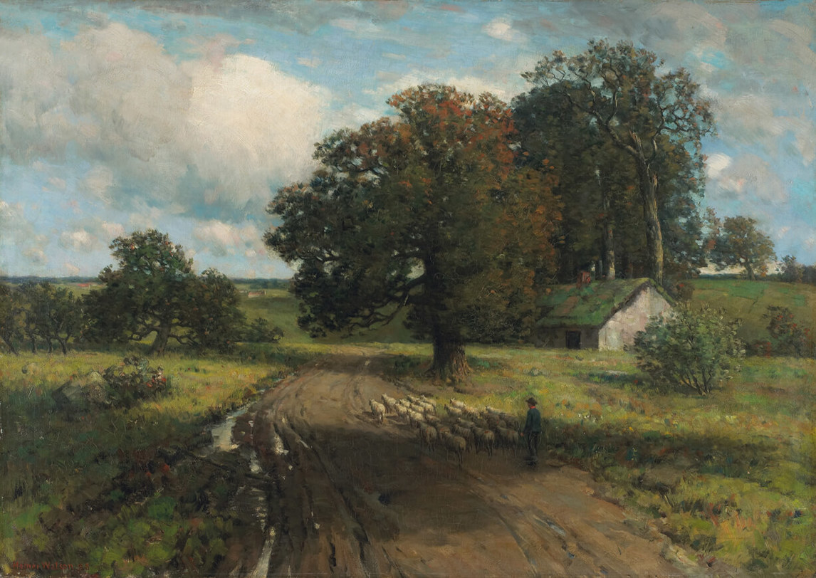 Homer Watson, Landscape, Scotland (Paysage, Écosse), 1888