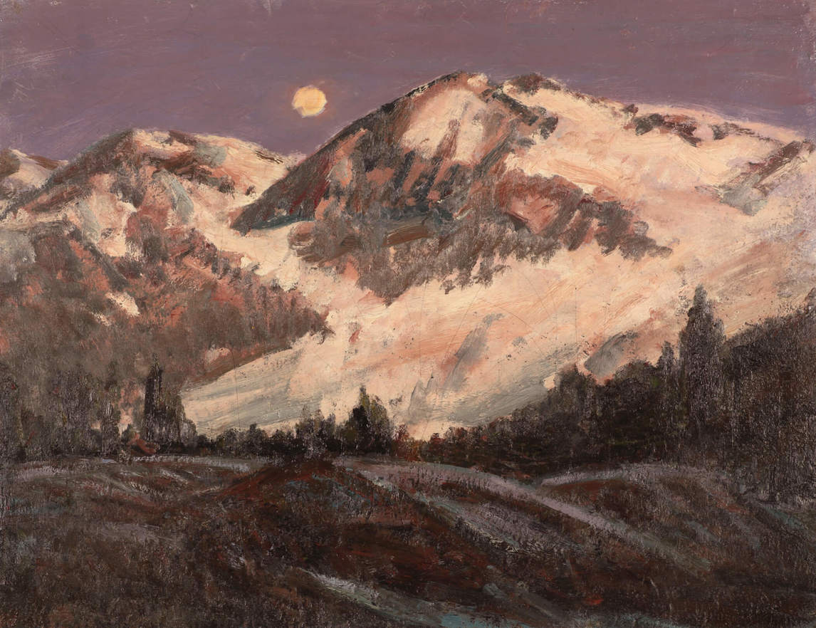 Near Twilight, B.C. (À l’approche du crépuscule, C.-B.), v.1934, par Homer Watson