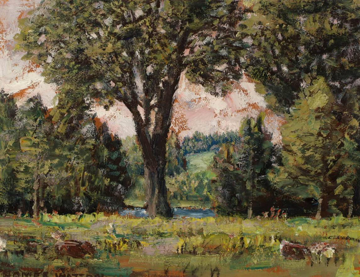 Homer Watson, Speed River Flats Near Preston (Plaines près de la rivière Speed dans les environs de Preston), v.1930