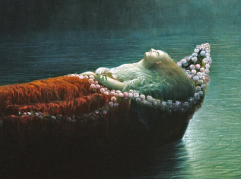 Homer Watson, La mort d’Élaine, 1877