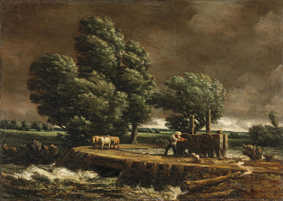 The Flood Gate, c.1900–1, by Homer Watson