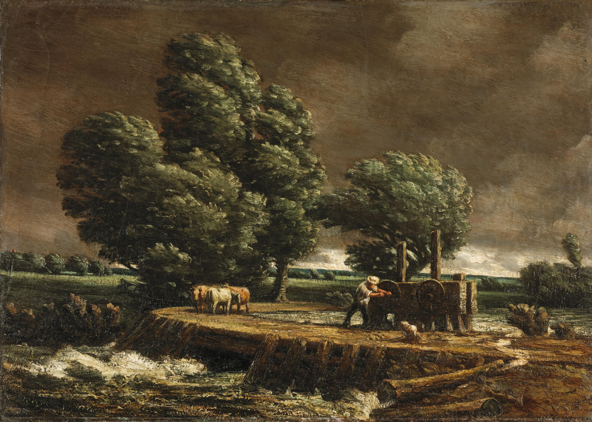 Homer Watson, The Flood Gate, c.1900–1