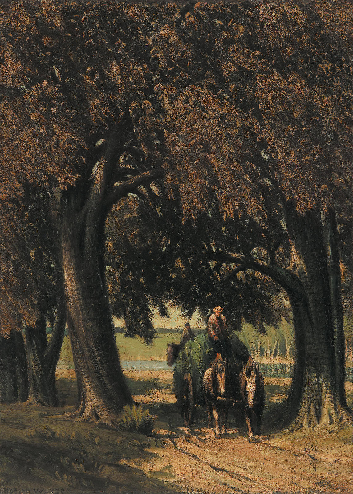 The Load of Grass (Le chargement d’herbe), 1898, par Homer Watson