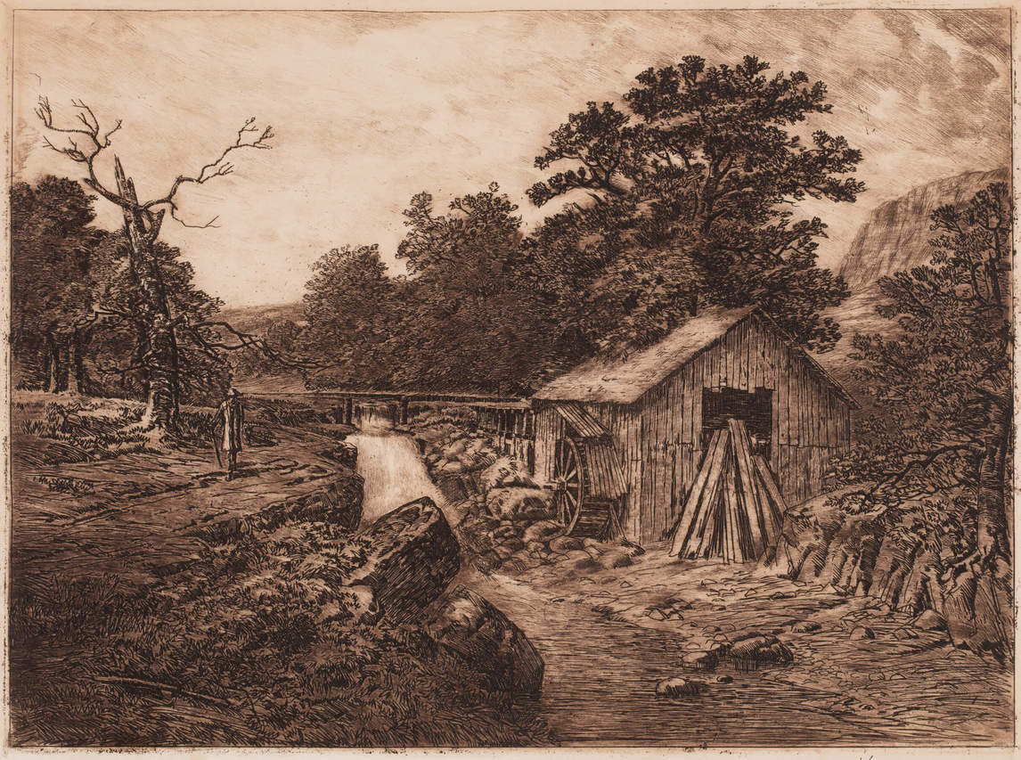 The Pioneer Mill (La vieille scierie), 1890, par Homer Watson