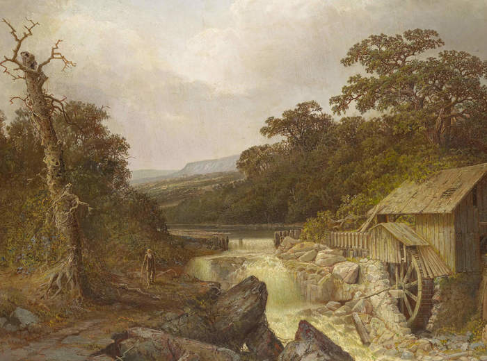Homer Watson, The Pioneer Mill, 1880