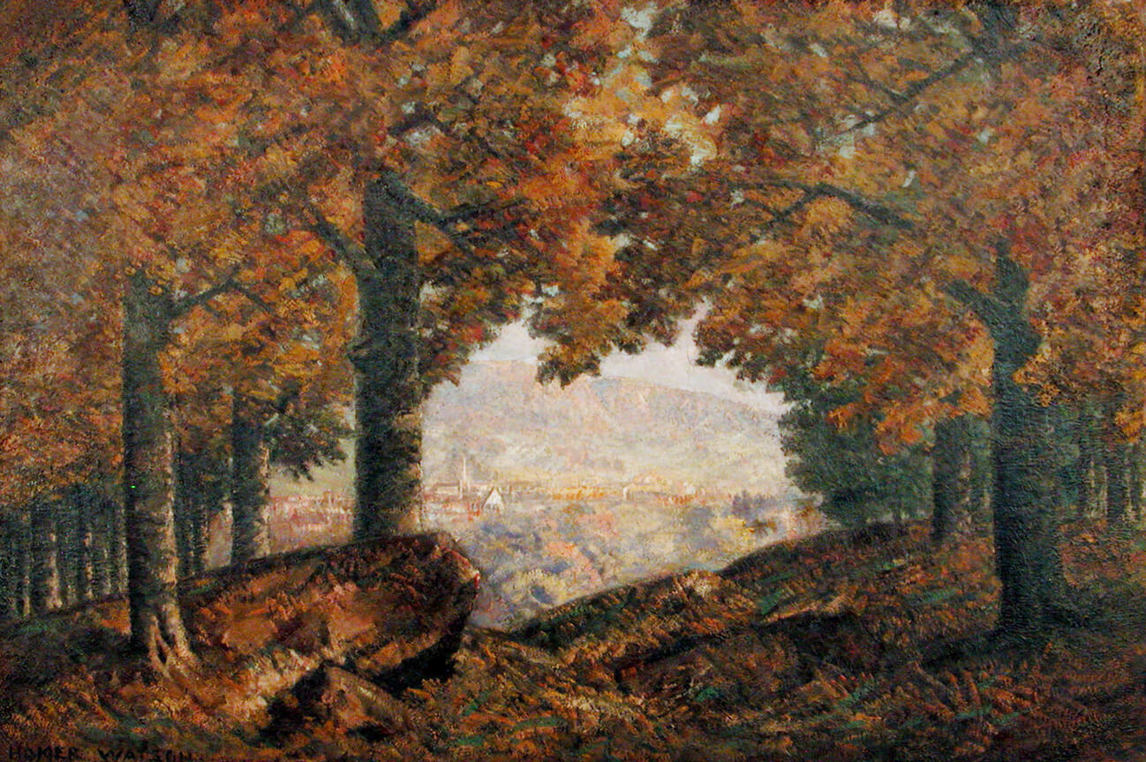 The Valley of the Ridge (La vallée de la crête), 1922, par Homer Watson