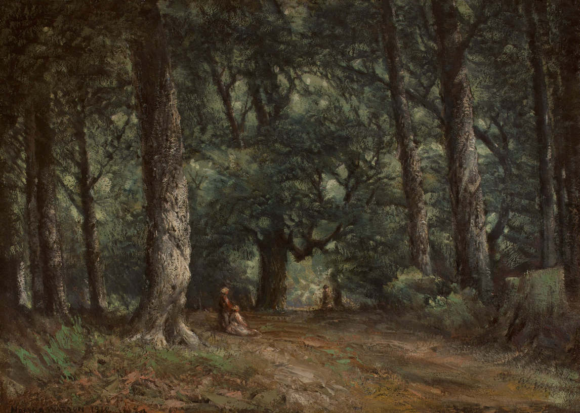 Woods in June, c.1910, by Homer Watson