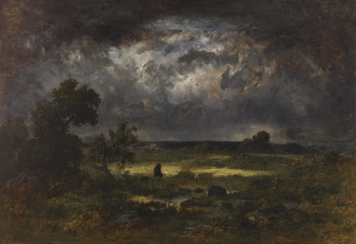 The Storm, 1872, by Narcisse Díaz de la Peña