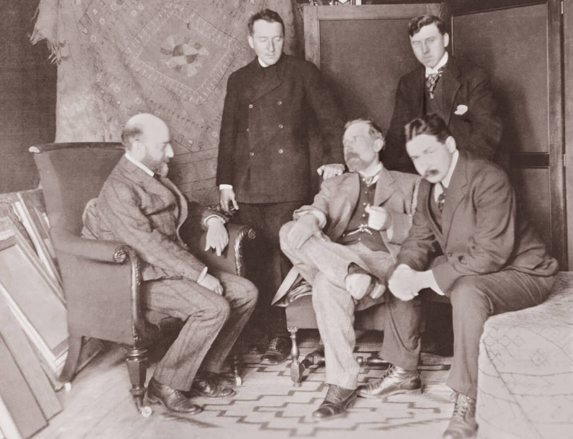 Membres du Canadian Art Club, v.1907-1913