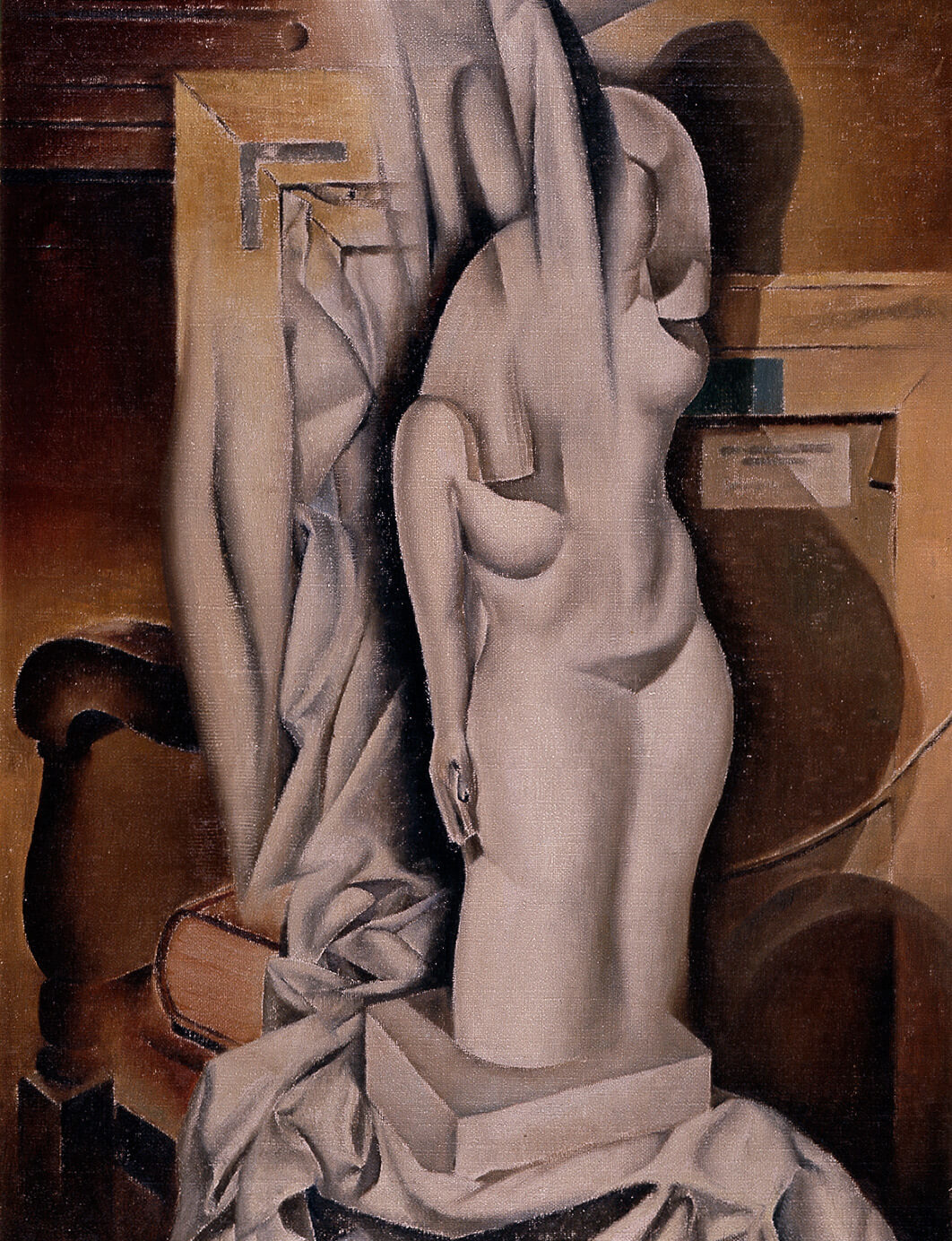 Art Canada Institute, Bertram Brooker, Egyptian Woman, 1940