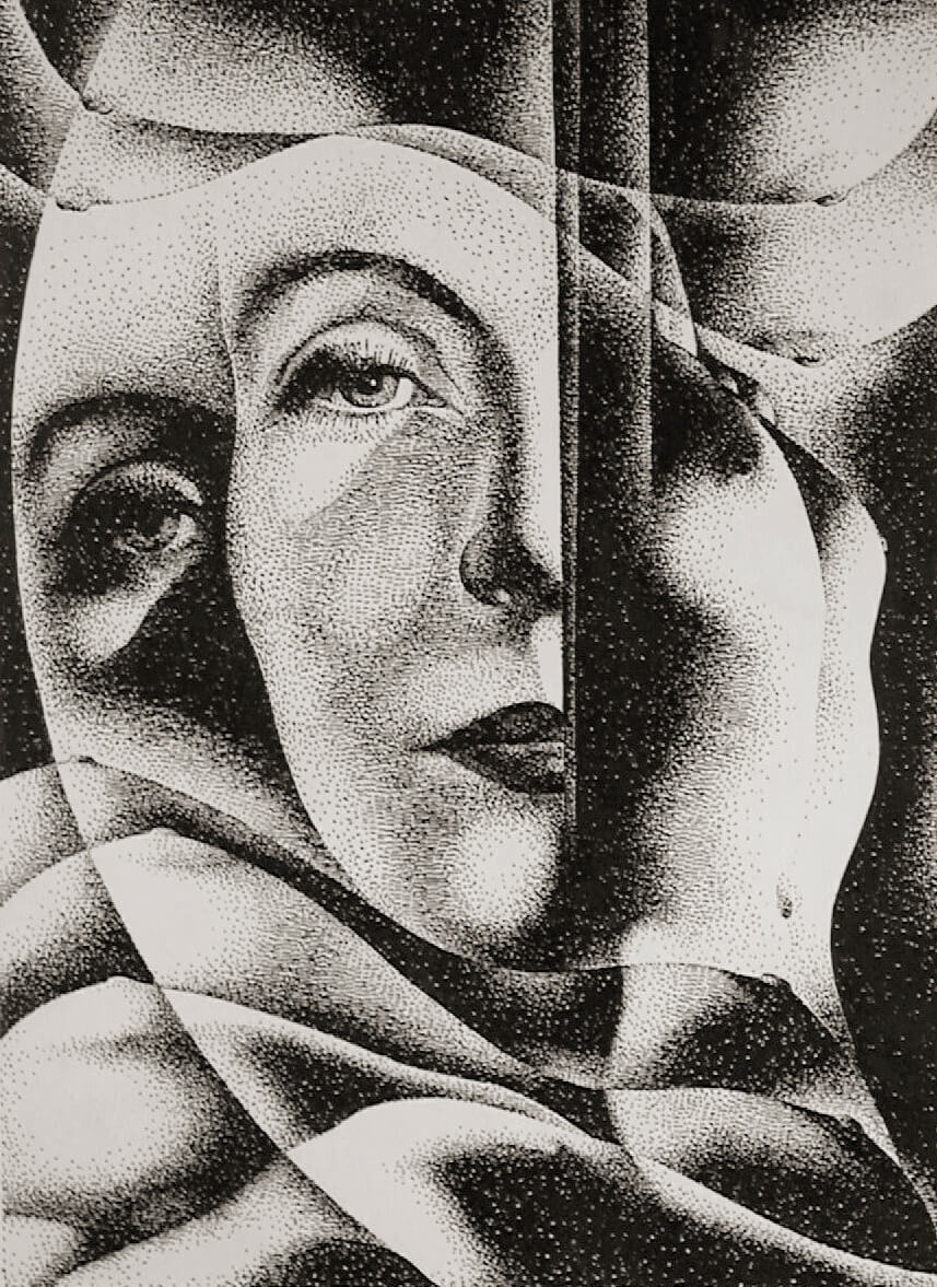 Art Canada Institute, Bertram Brooker, Face and Breasts (Crime and Punishment Series), 1930–34