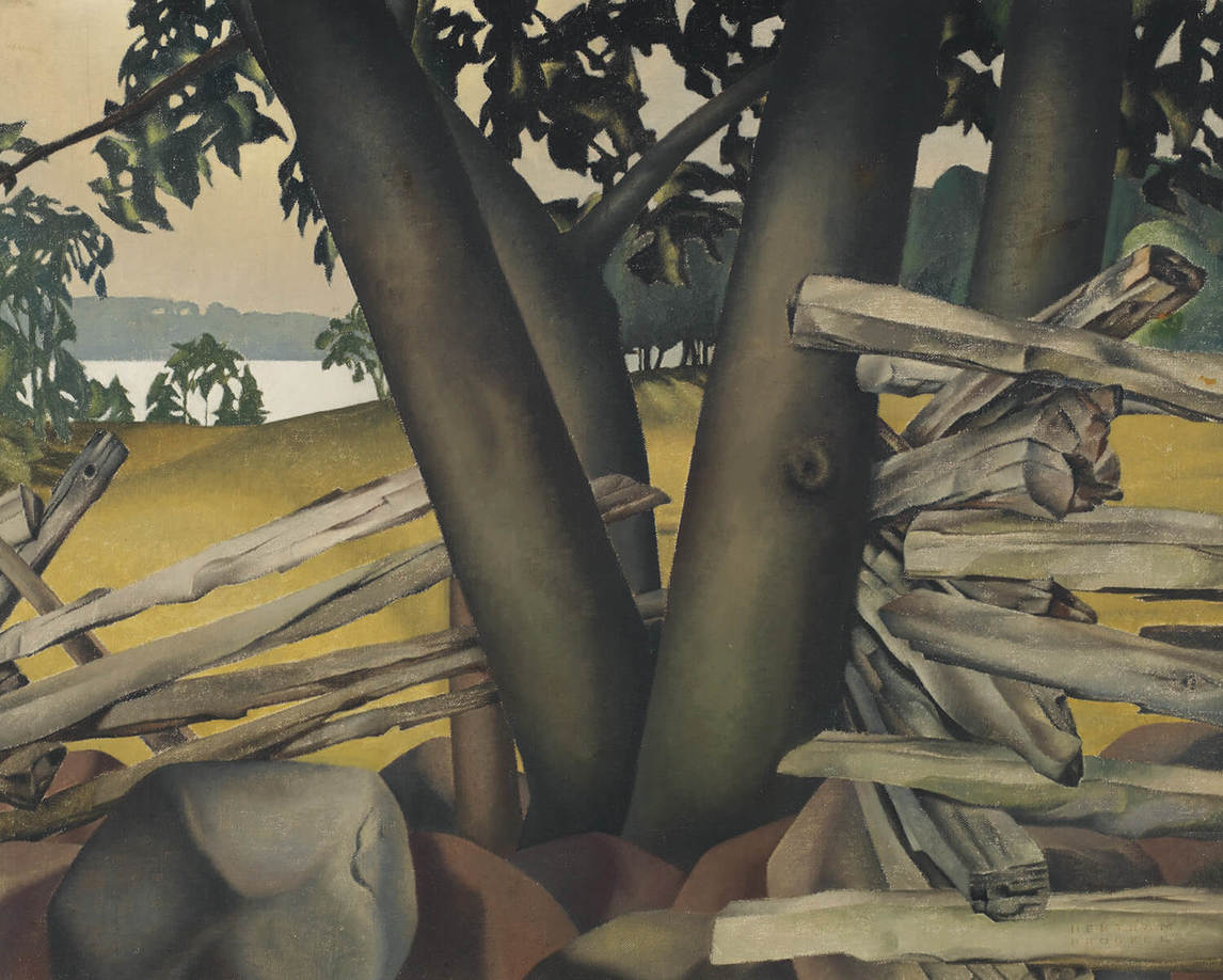 Art Canada Institute, Bertram Brooker, Fawn Bay, 1936