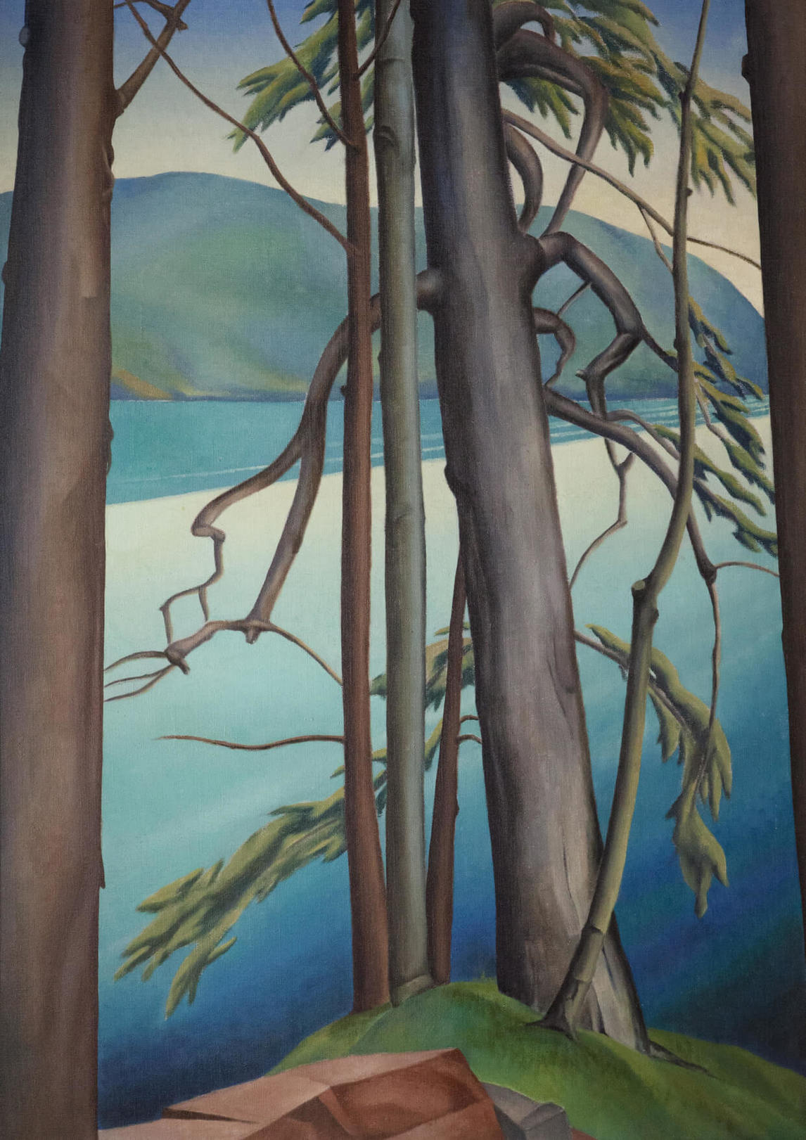 Art Canada Institute, Bertram Brooker, Muskoka Lake, c.1936