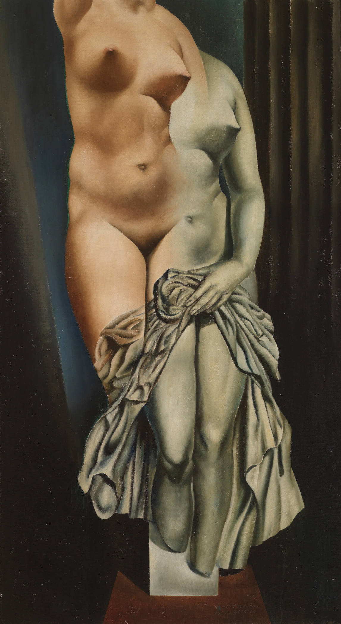 Hübner nude isabella Seated Nude