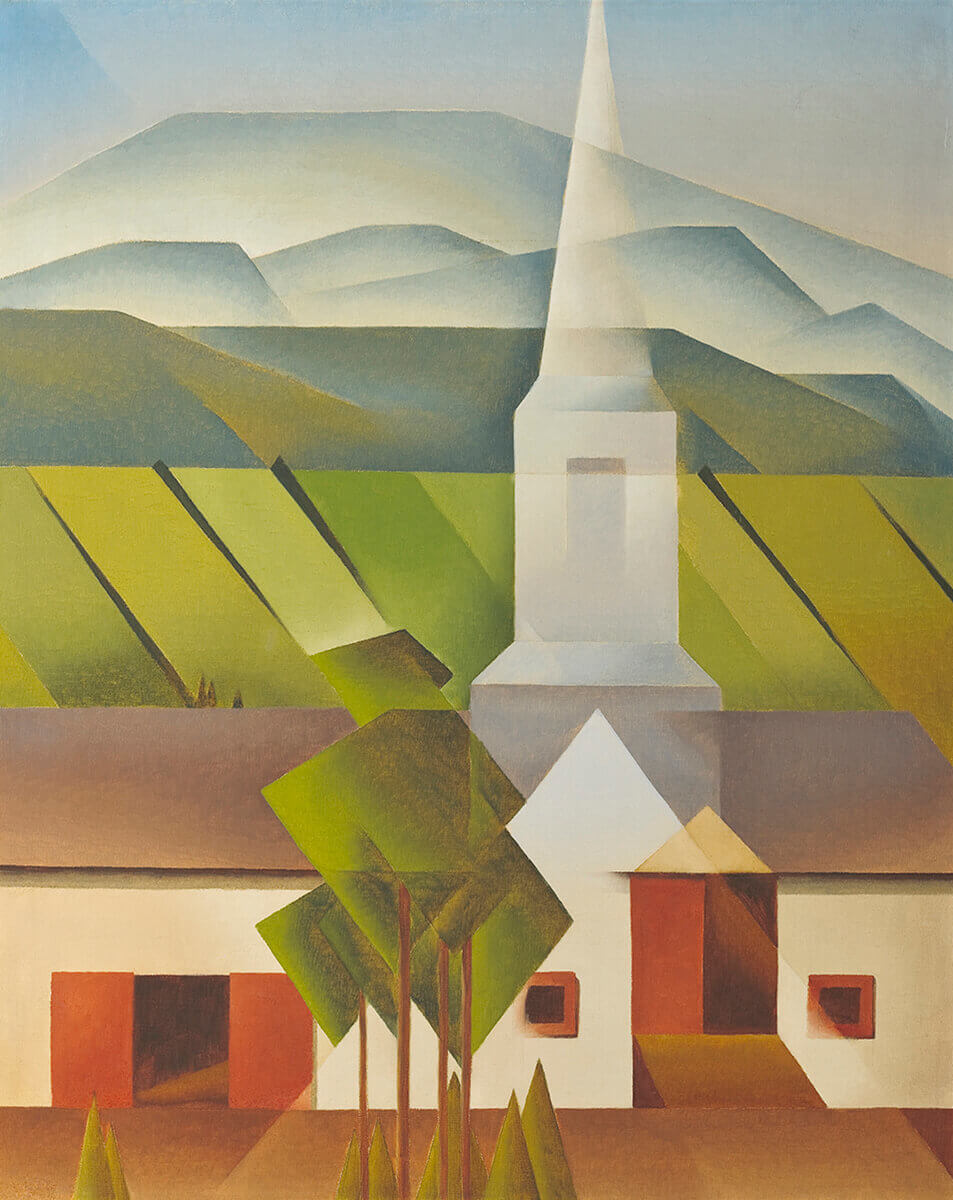 Bertram Brooker, Quebec Impression (Impression du Québec), 1942