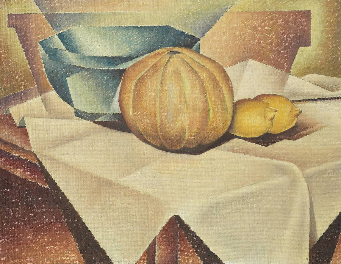 Art Canada Institute, Bertram Brooker, Still Life with Lemons, c.1936.